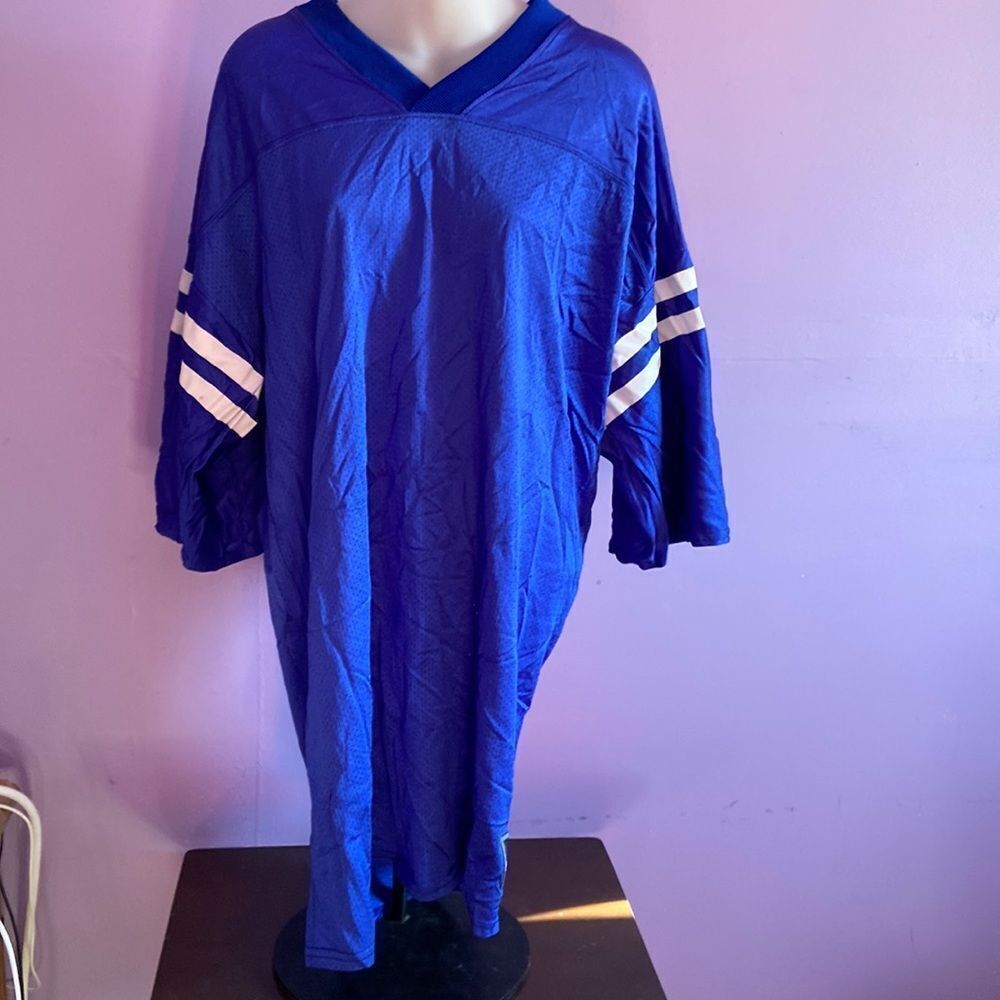 Puma Blue Marvin Harrison Vintage Football Jersey Size 2XL Colts NFL Throwback